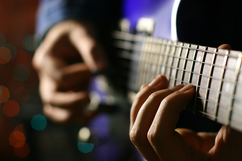Beginner guitar riff drills